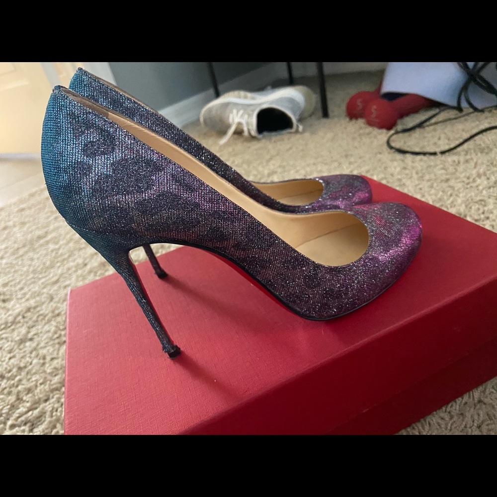 COPY - Sparkly Louboutin Stilettos- size 39.5